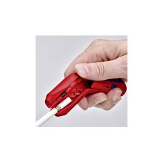 KNIPEX ErgoStrip Stripping Tool - Precision and Comfort for Effortless Wire Stripping (4003773079927)